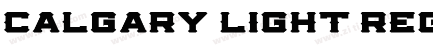 Calgary Light Regula字体转换